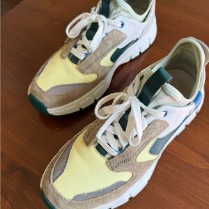 Reiss Liam Leather Sneakers